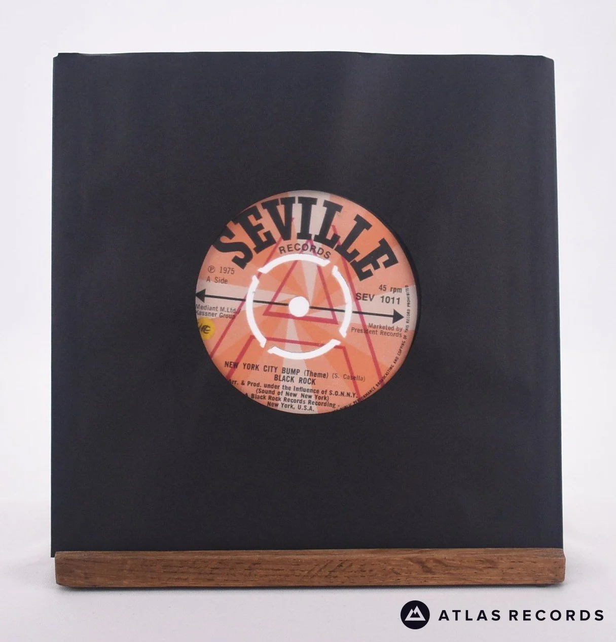 Blackrock - New York City Bump - Promo 7" Vinyl Record - EX