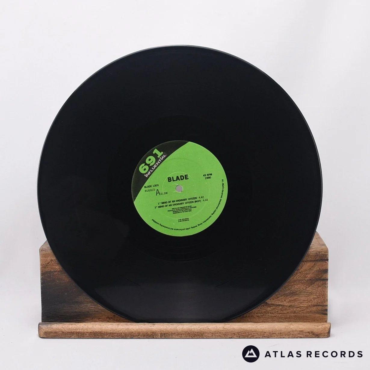 Blade - Mind Of An Ordinary Citizen / Forward - 12" Vinyl Record - VG+/VG+ - Image 3