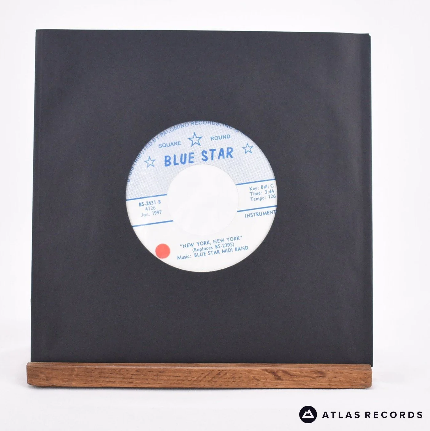 Blue Star Midi Band - New York, New York - 7" Vinyl Record - VG+