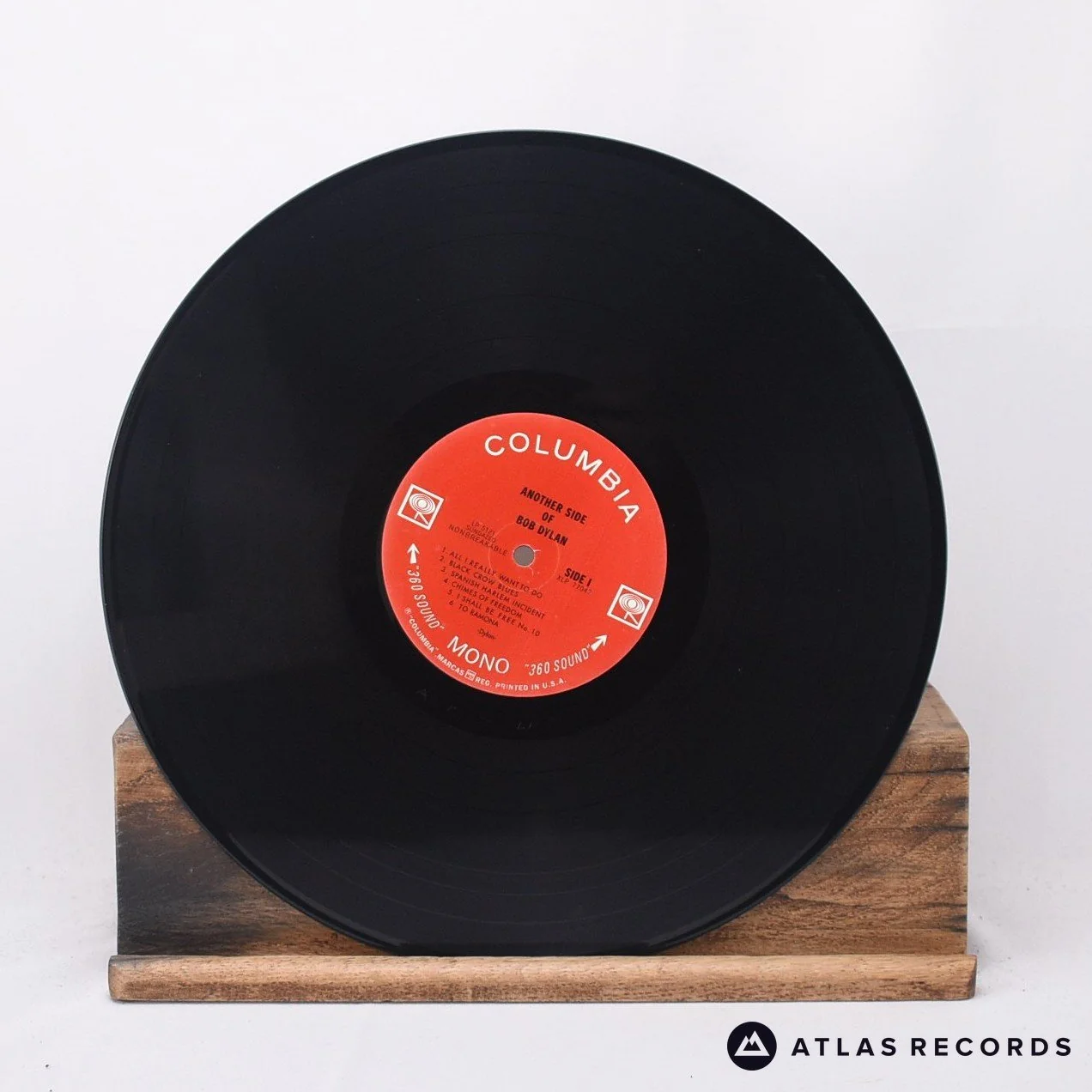 Bob Dylan - Another Side Of Bob Dylan - Mono Reissue A B LP Vinyl Record - EX/EX - Image 3