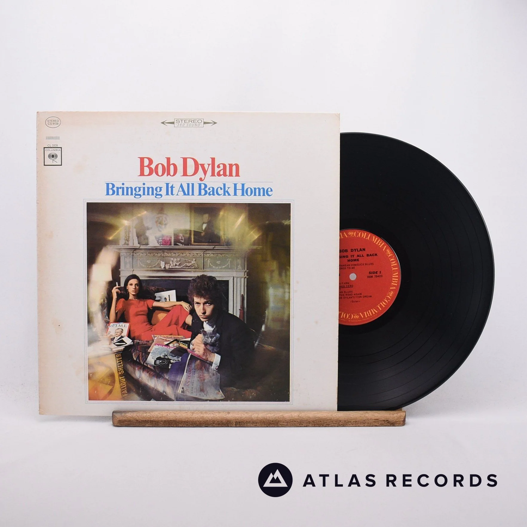 Bob Dylan - Bringing It All Back Home - Reissue Repress LP Vinyl Record - VG+/EX