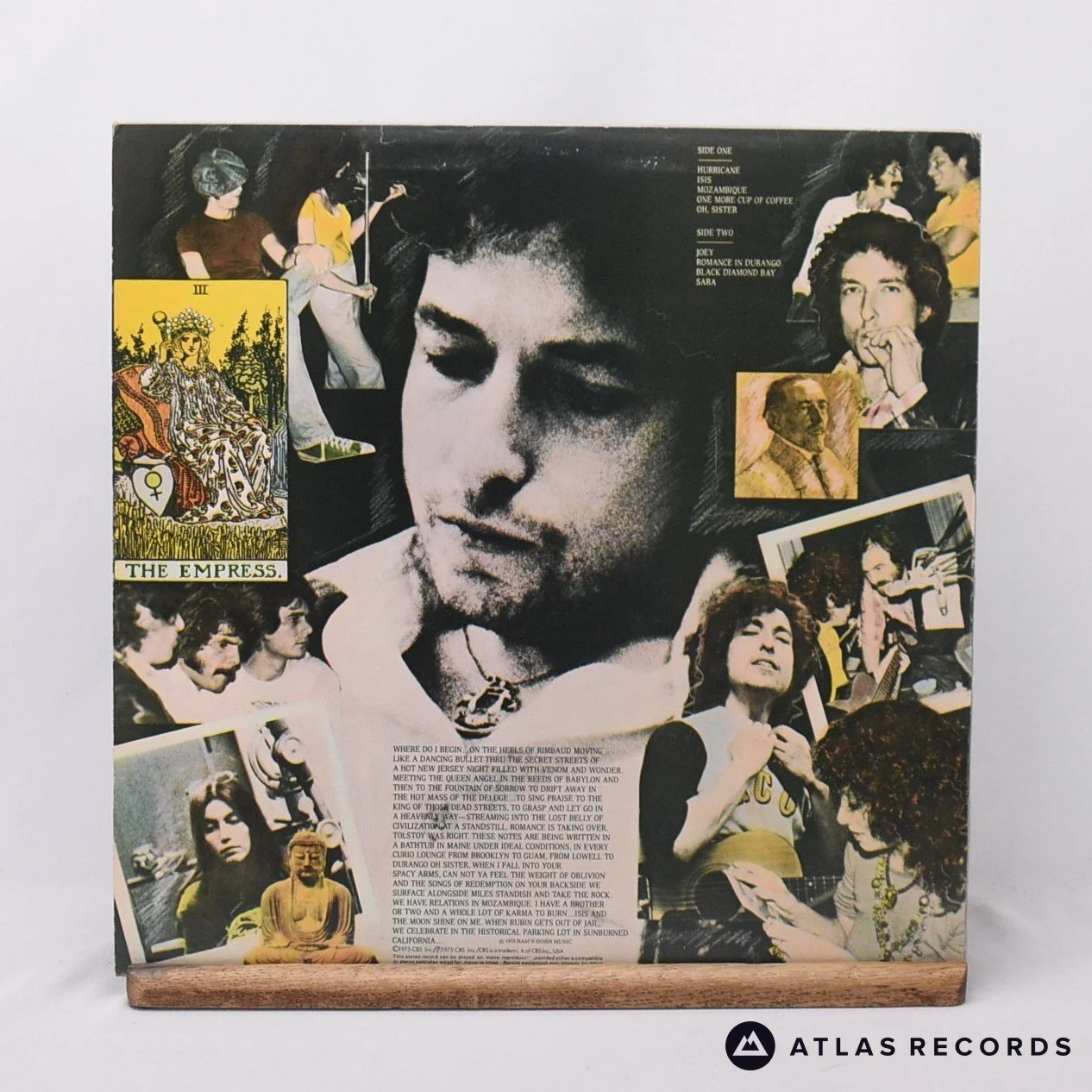 Bob Dylan - Desire - Reissue LP Vinyl Record - VG+/EX - Image 2