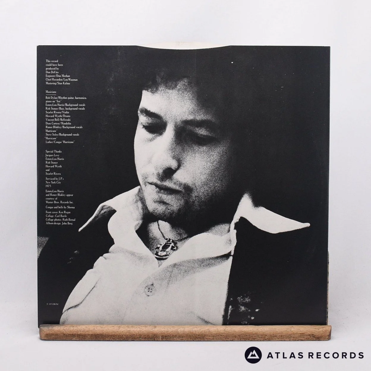 Bob Dylan - Desire - LP Vinyl Record - EX/EX - Image 3