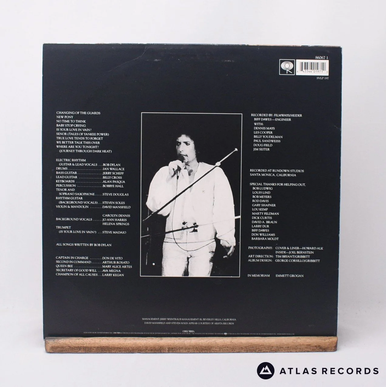 Bob Dylan - Street-Legal - 1A1 1B1 LP Vinyl Record - VG+/EX - Image 2