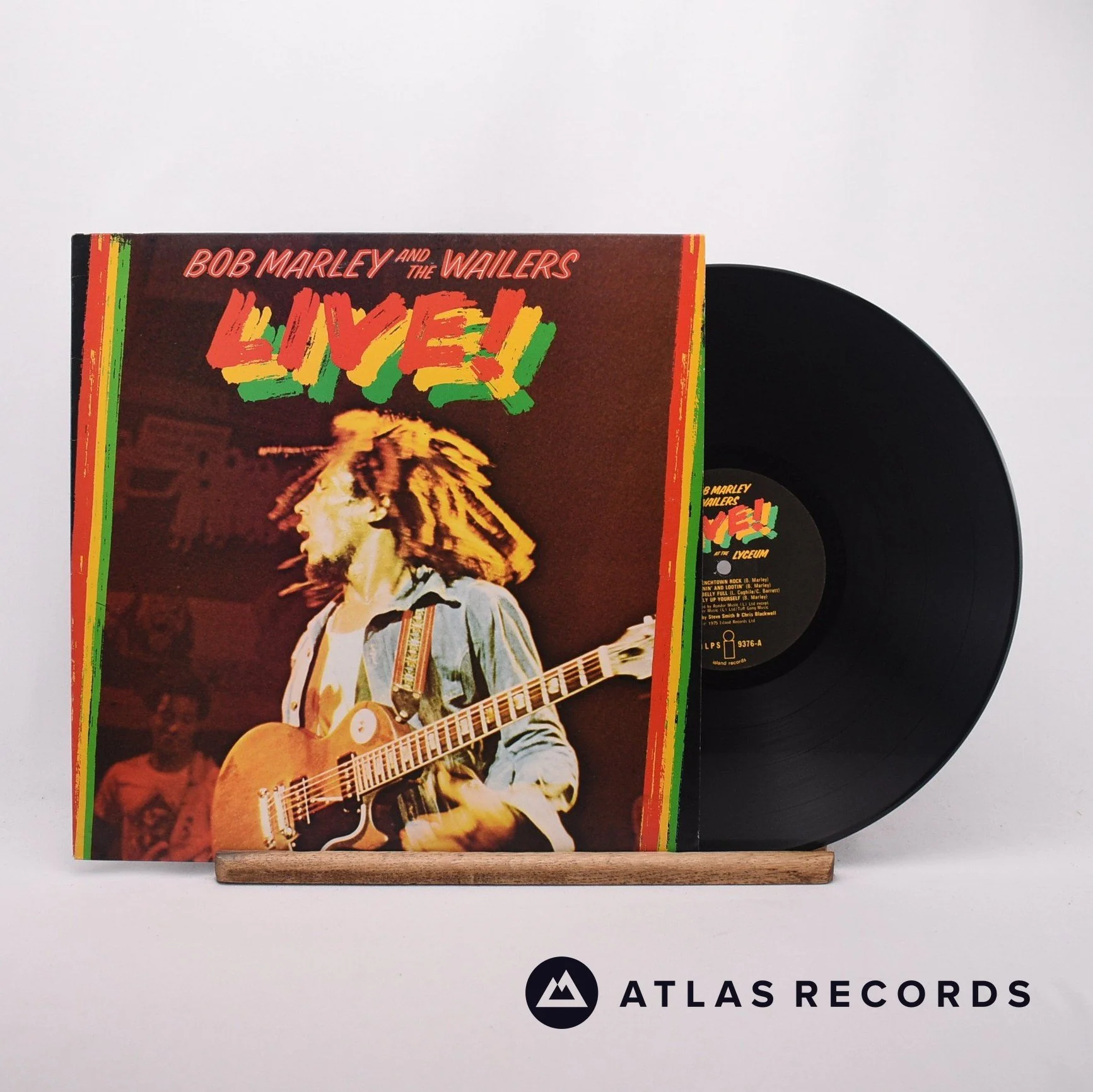 Bob Marley & The Wailers - Live! - Reissue LP Vinyl Record - EX/EX