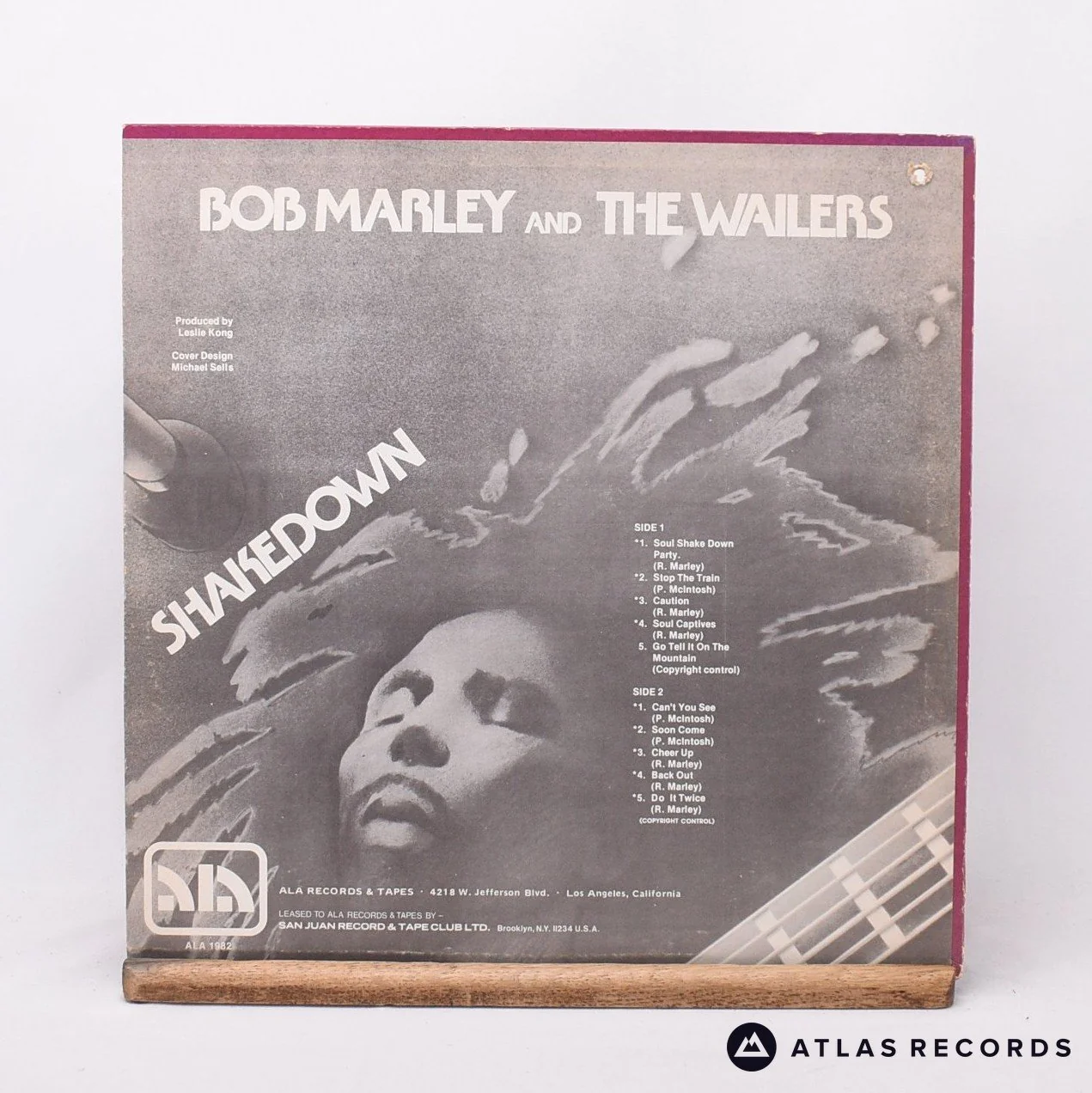 Bob Marley & The Wailers - Shakedown - Us LP Vinyl Record - VG+/EX - Image 2