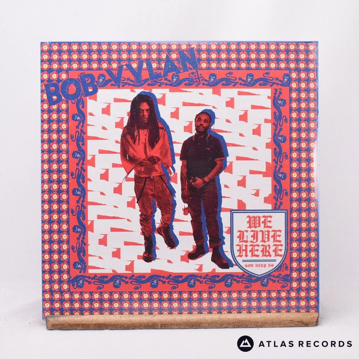 Bob Vylan - We Live Here - White Insert LP Vinyl Record - NEW