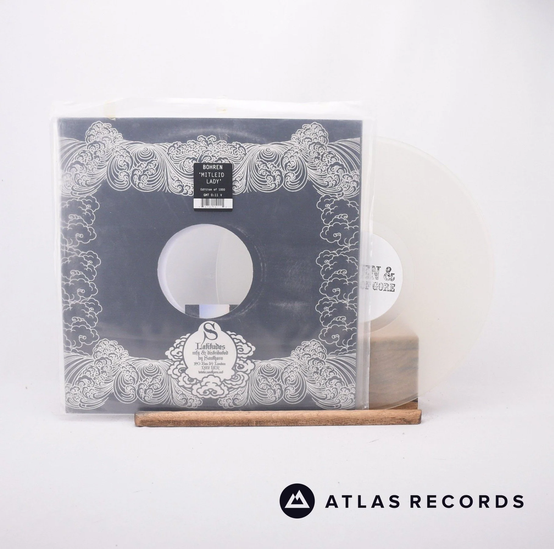 Bohren & Der Club Of Gore - Mitleid Lady - Clear LP Vinyl Record - NM/NM