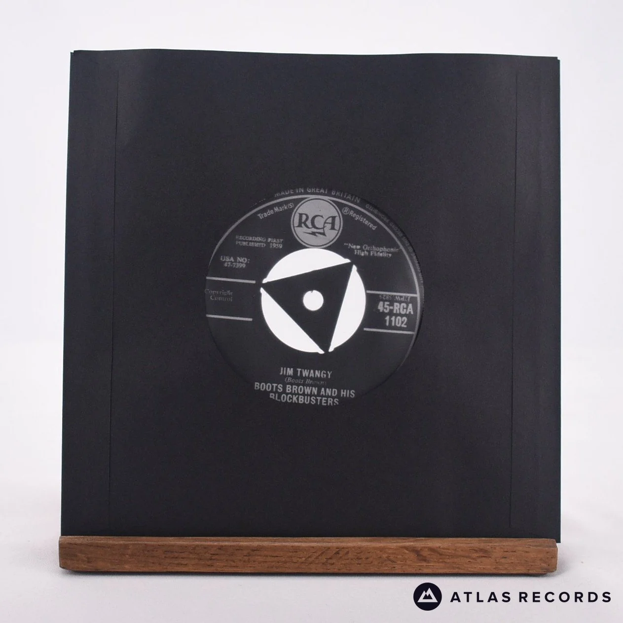 Boots Brown And His Blockbusters - Trollin' - 7" Vinyl Record - EX - Image 2