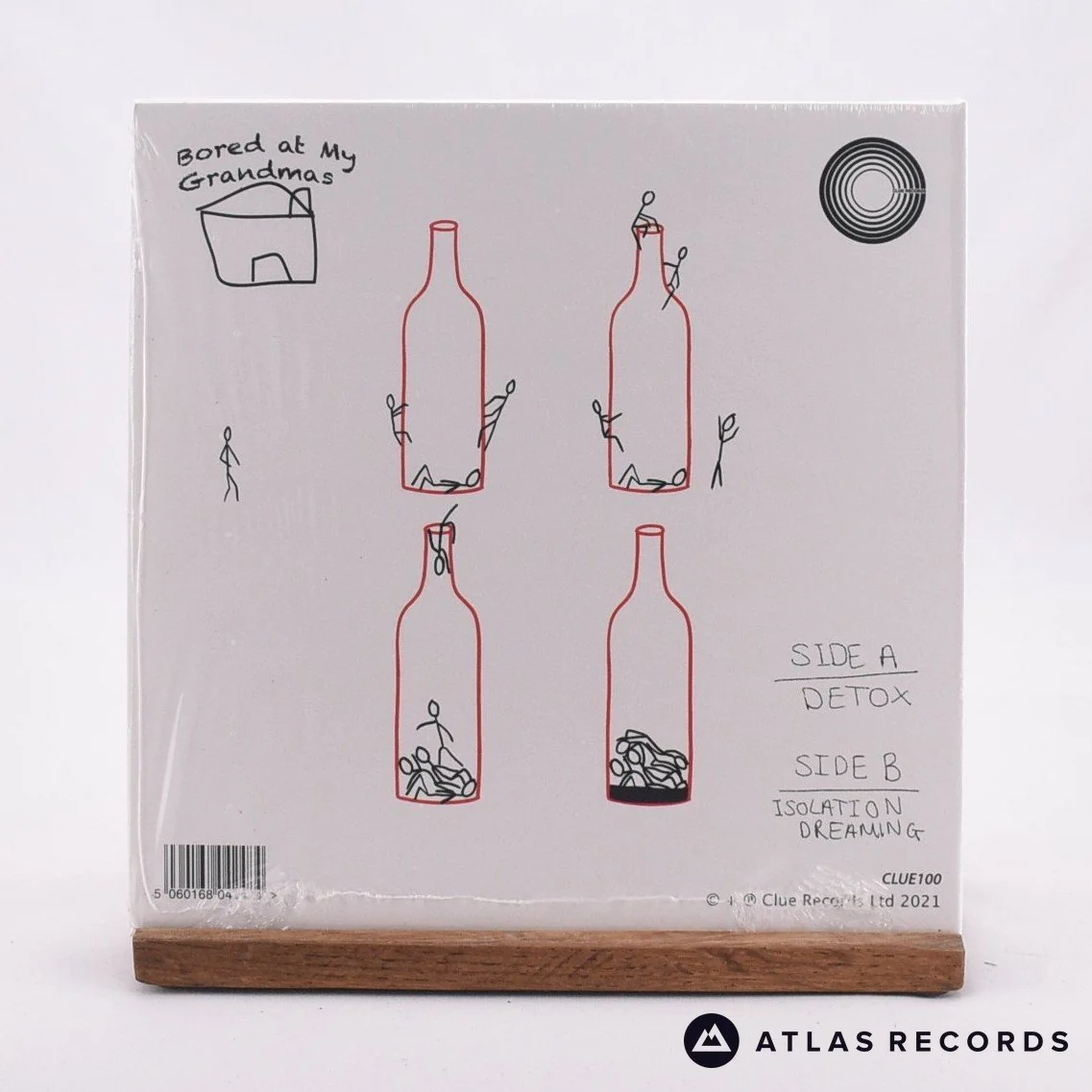 Bored At My Grandmas House - Detox - 7" Vinyl Record - Mint (New)/Mint (New) - Image 2