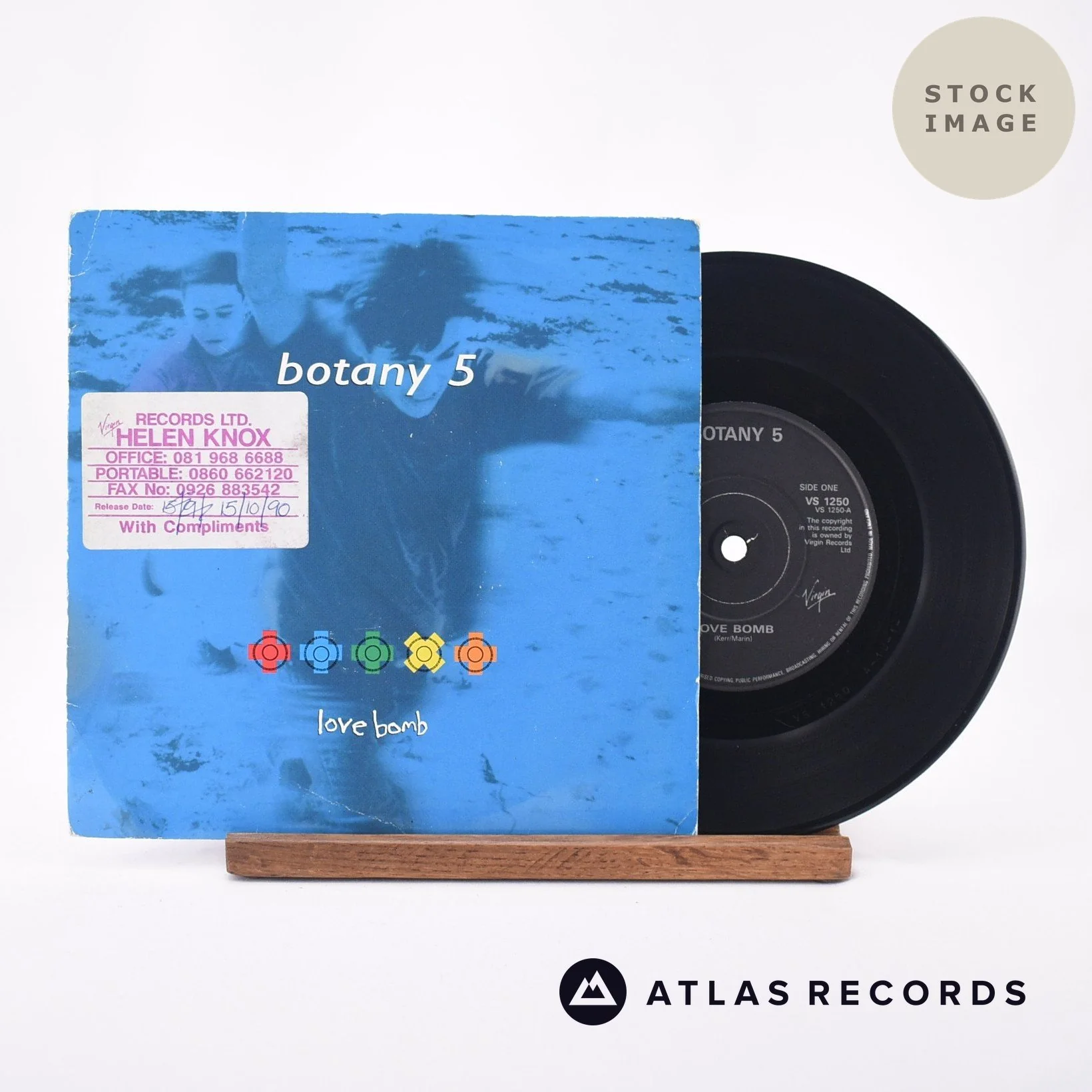 Botany 5 - Love Bomb - 7" Vinyl Record