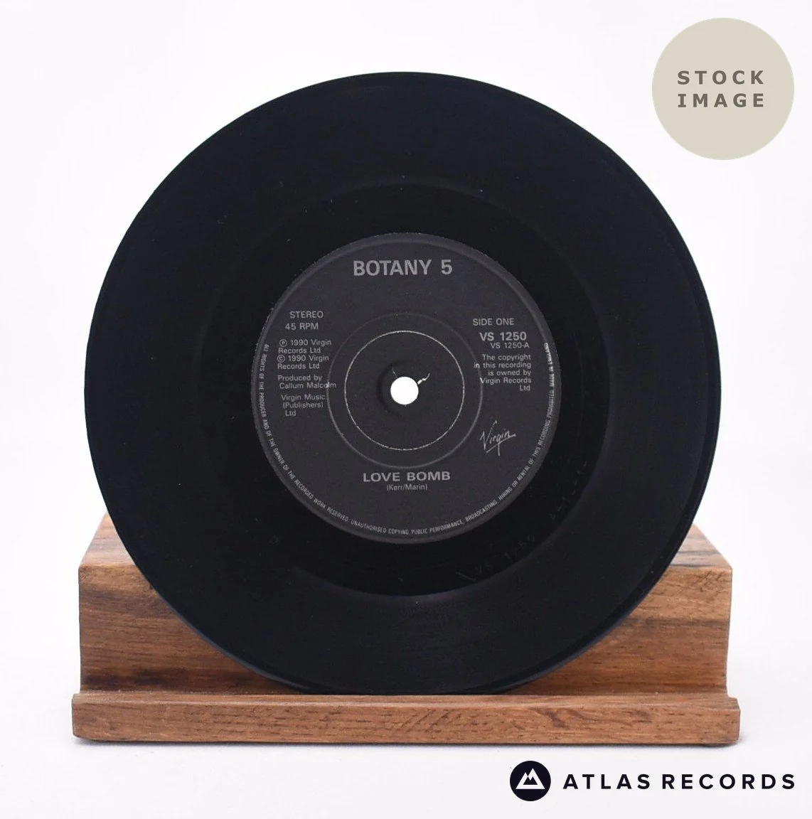 Botany 5 - Love Bomb - 7" Vinyl Record - Image 3