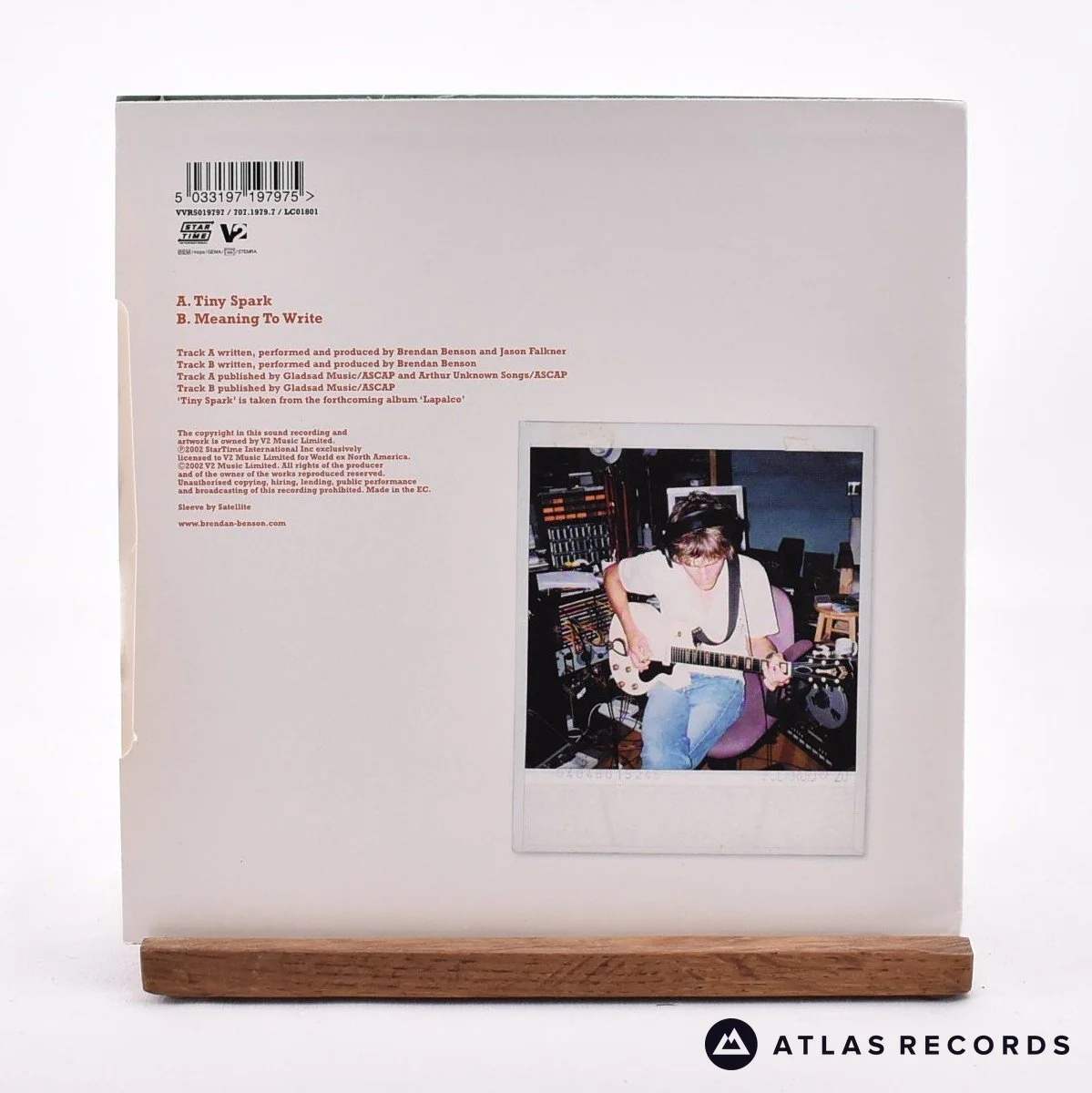 Brendan Benson - Tiny Spark - 7" Vinyl Record - NM/NM - Image 2