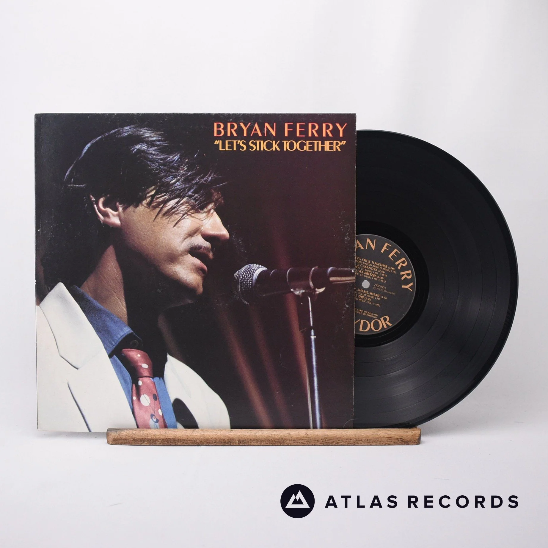 Bryan Ferry - Let's Stick Together - Reissue LP Vinyl Record - VG+/EX