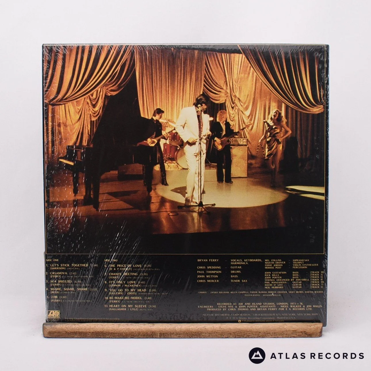 Bryan Ferry - Let's Stick Together - LP Vinyl Record - EX/EX - Image 2