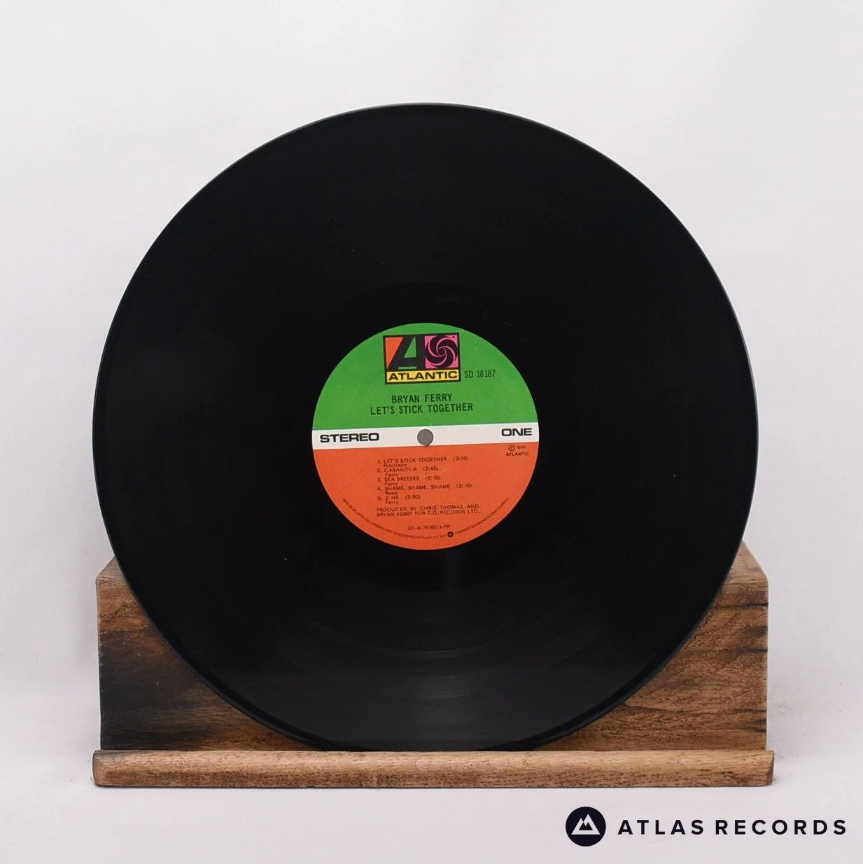 Bryan Ferry - Let's Stick Together - LP Vinyl Record - EX/EX - Image 3