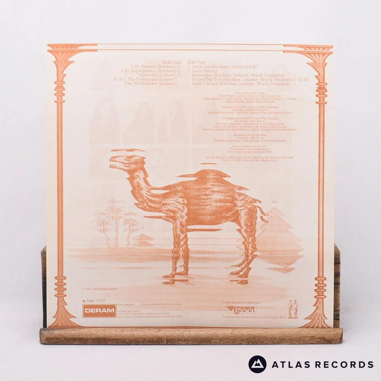 Camel - Mirage - Insert LP Vinyl Record - VG+/VG+ - Image 5