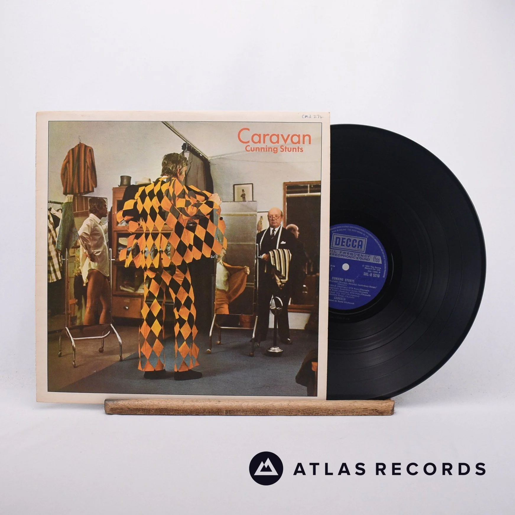 Caravan - Cunning Stunts - P-2 P-2 LP Vinyl Record - VG+/EX