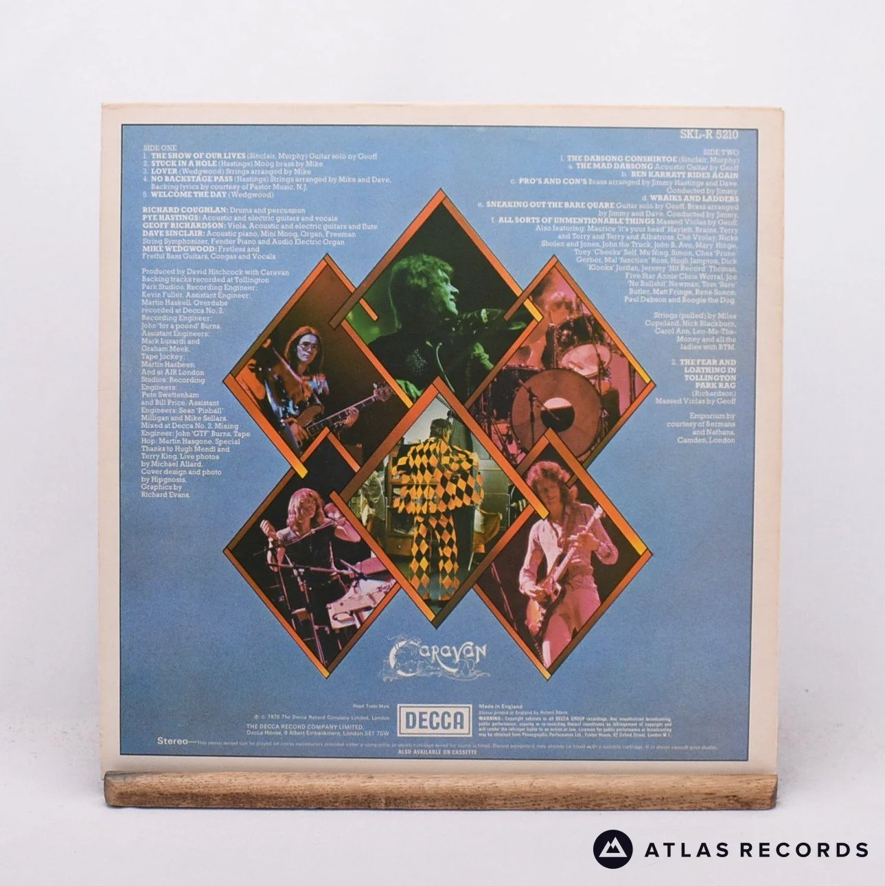 Caravan - Cunning Stunts - P-2 P-2 LP Vinyl Record - VG+/EX - Image 2