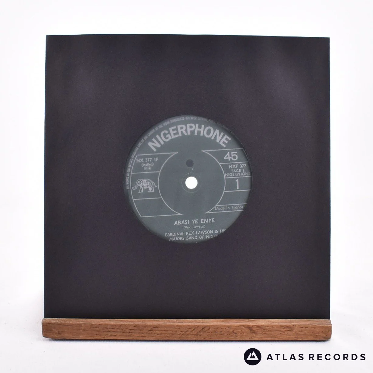 Cardinal Rex Jim Lawson & His Mayors Band Of Nigeria - Abasi Ye Enye - 7" Vinyl Record - VG+
