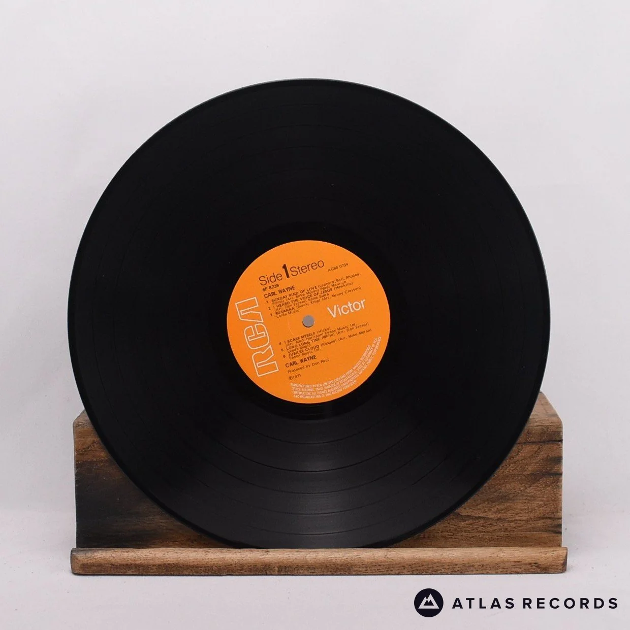 Carl Wayne - Carl Wayne - LP Vinyl Record - VG+/EX - Image 3