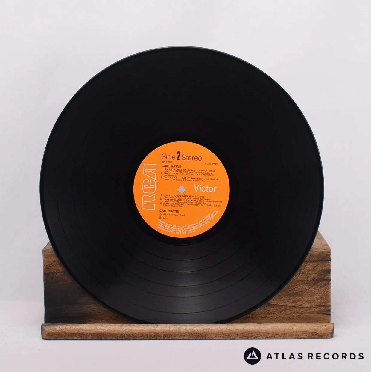 Carl Wayne - Carl Wayne - LP Vinyl Record - VG+/EX - Image 4