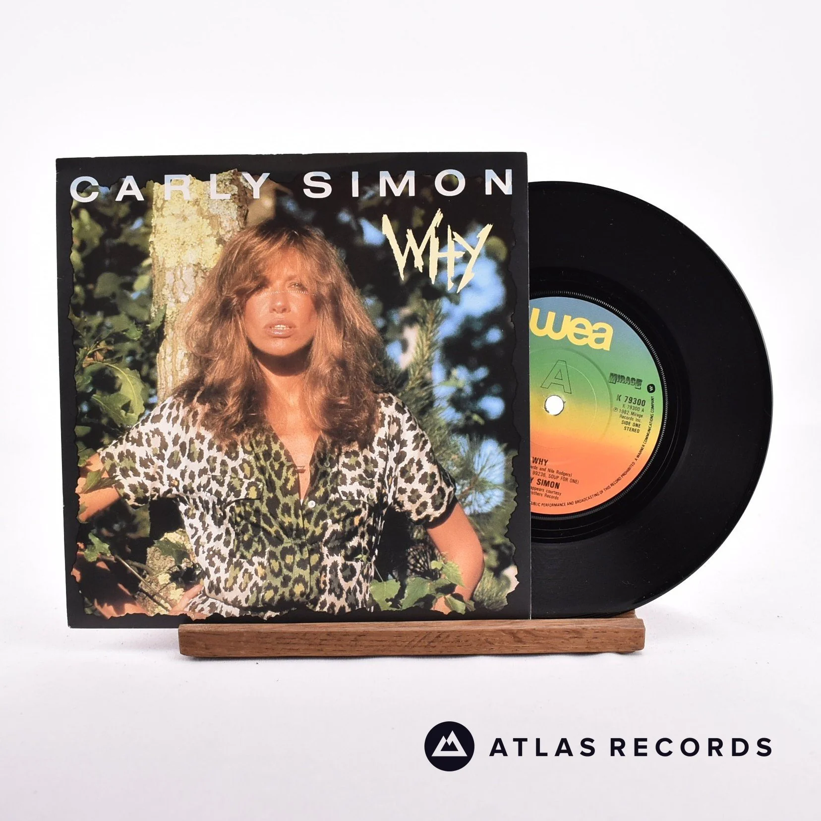 Carly Simon - Why - 7" Vinyl Record - EX/NM
