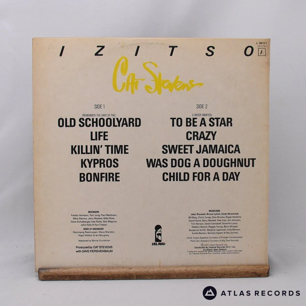 Cat Stevens - Izitso - Gatefold Australia LP Vinyl Record - VG+/VG+ - Image 3