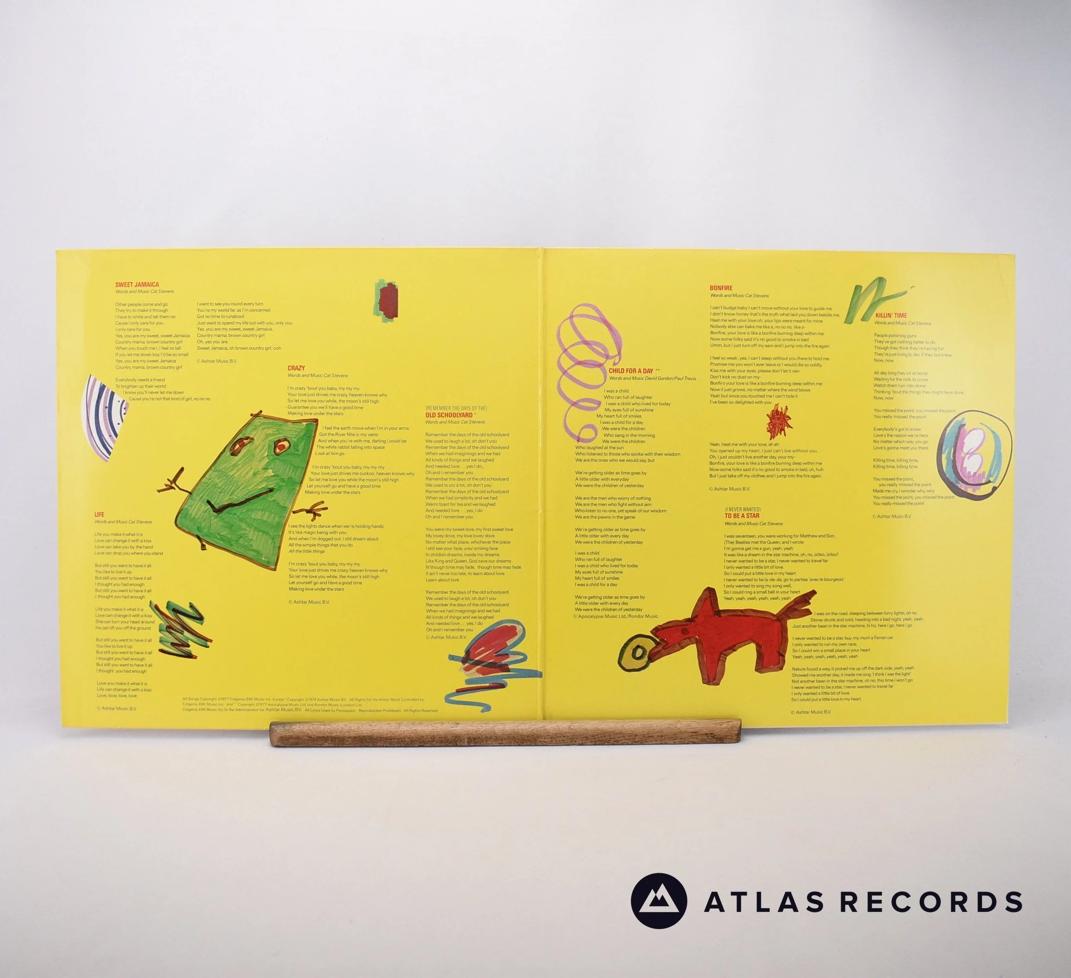 Cat Stevens - Izitso - Gatefold LP Vinyl Record - EX/EX - Image 2
