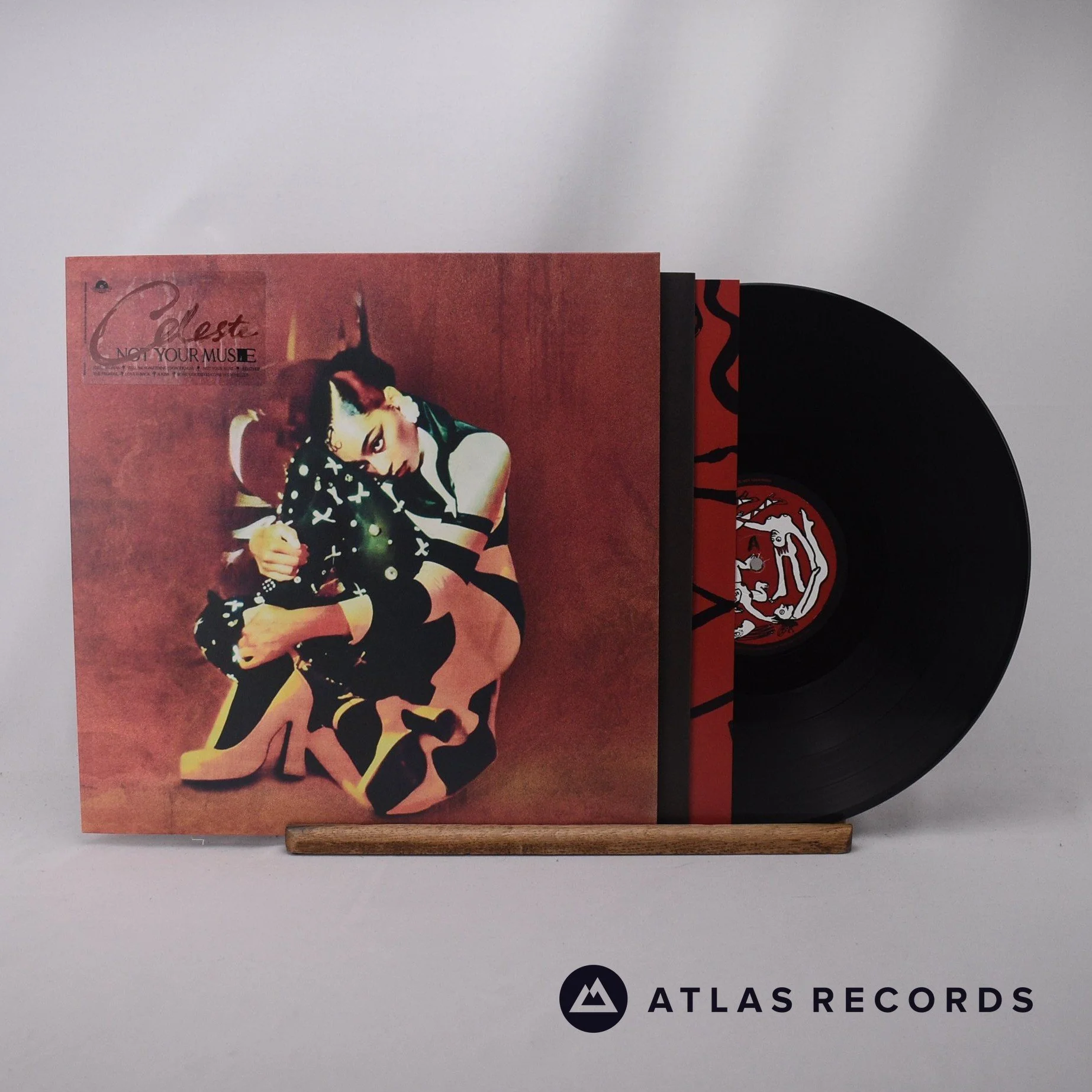 Celeste - Not Your Muse - Lyric Sheet A1 B1 LP Vinyl Record - NM/EX