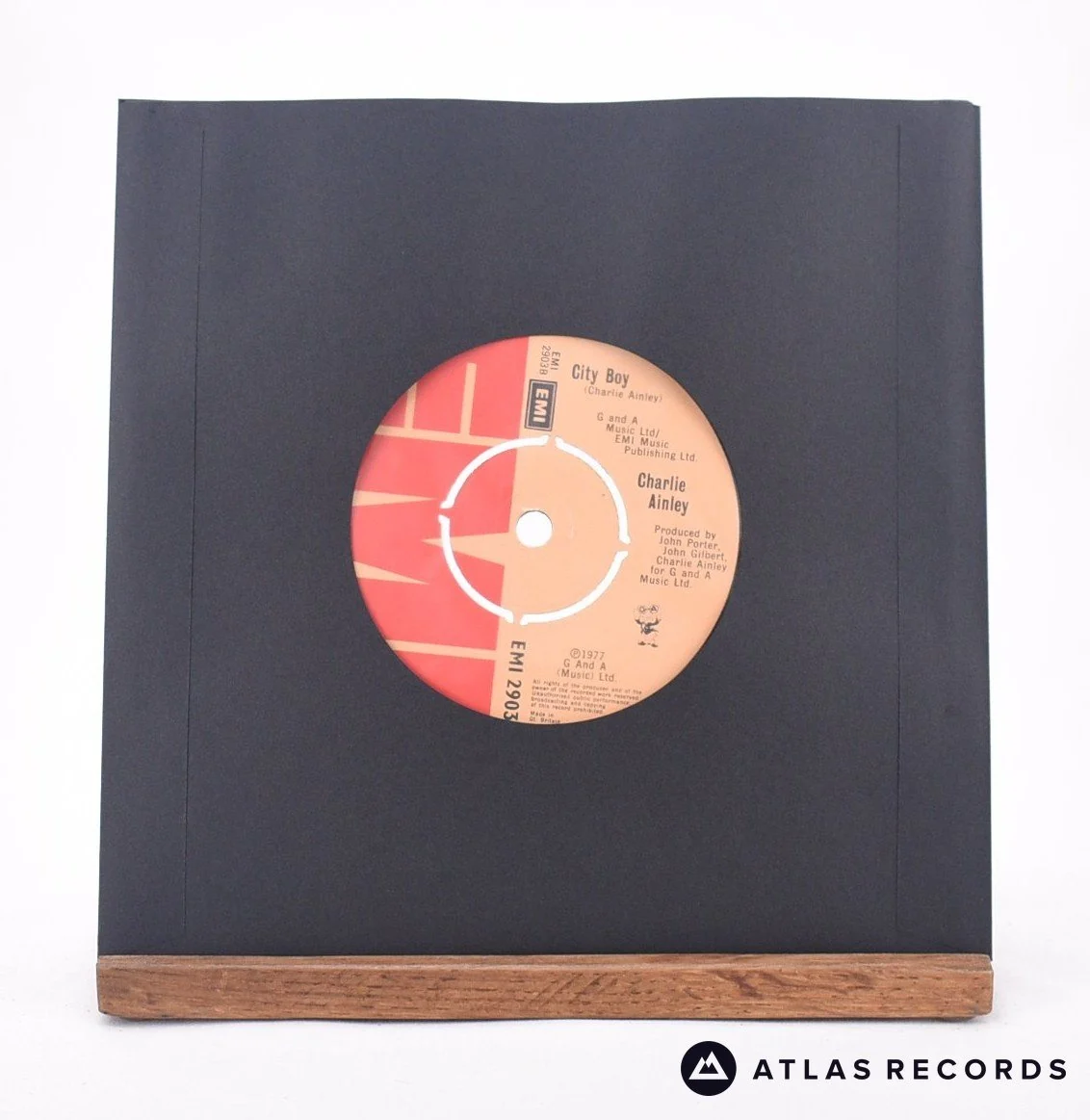 Charlie Ainley - Deed I Do - 7" Vinyl Record - VG - Image 2