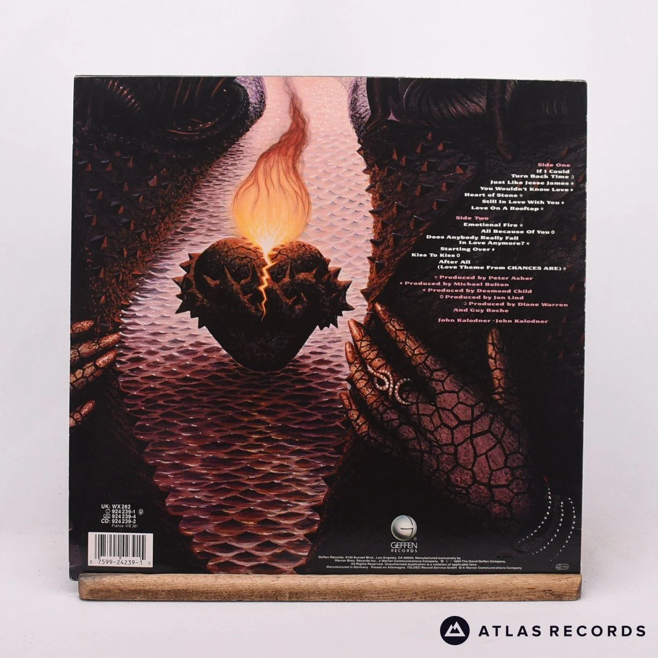Cher - Heart Of Stone - 1-A 1-B LP Vinyl Record - EX/EX - Image 2