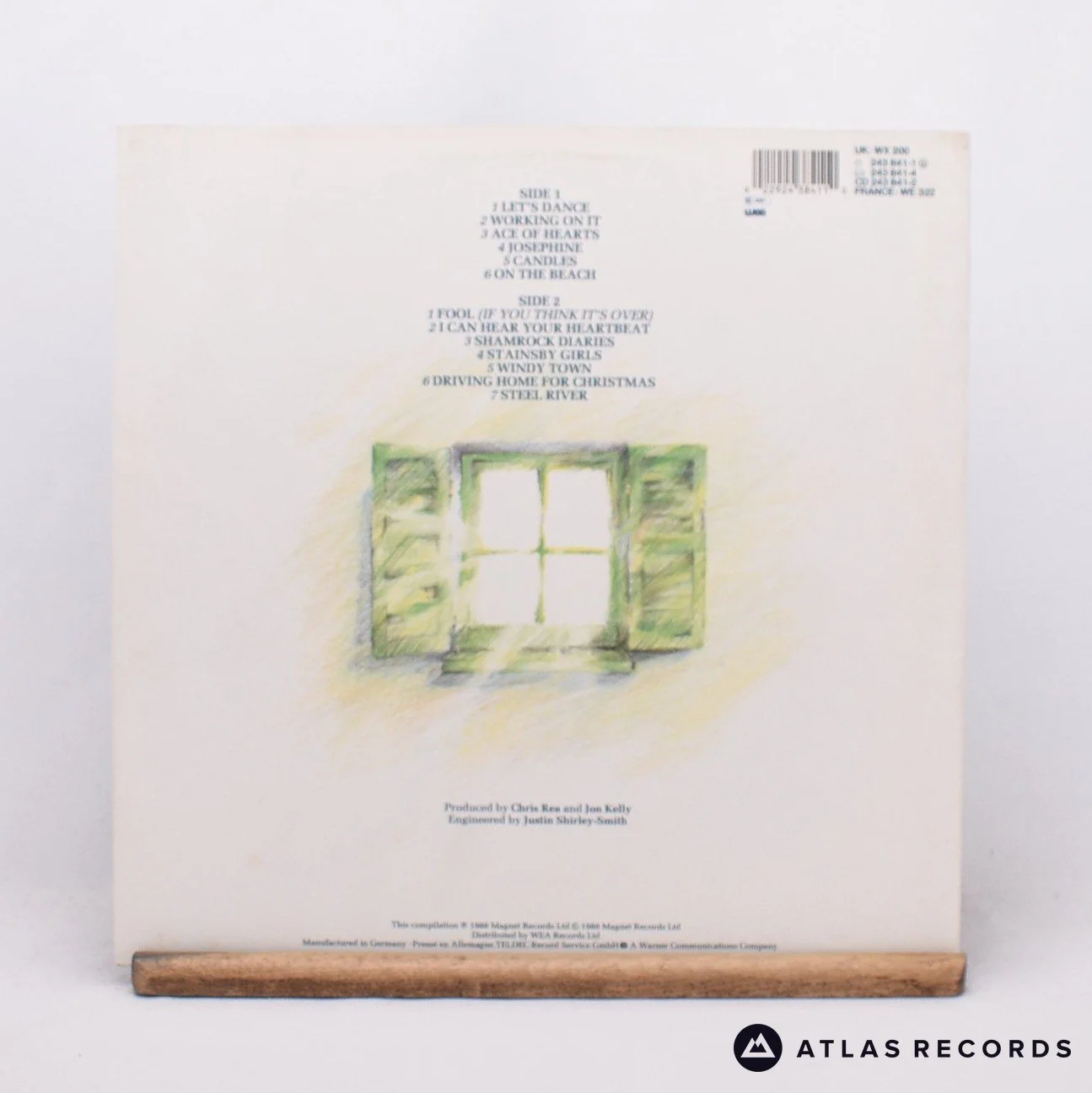 Chris Rea - New Light Through Old Windows - LP Vinyl Record - EX/EX - Image 2