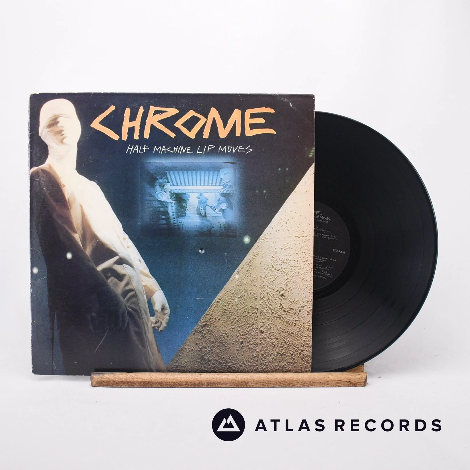 Chrome - Half Machine Lip Moves - Poster Us A- S-6420 LP Vinyl Record - VG+/EX