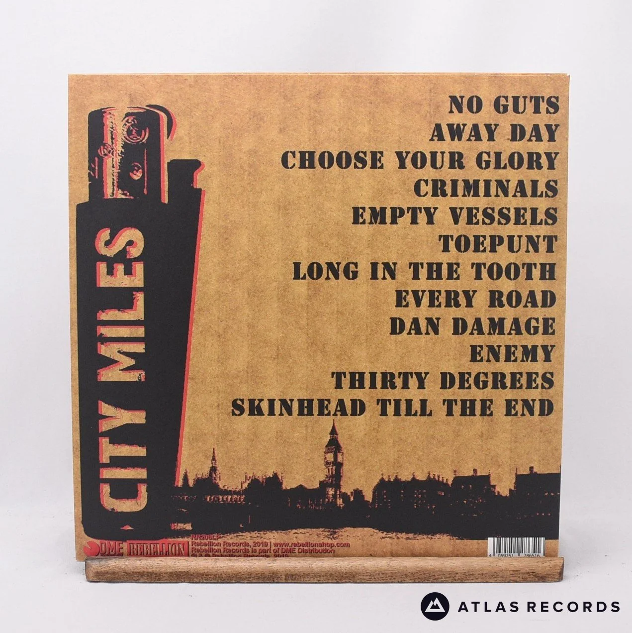 City Miles - Social Upheaval - LP Vinyl Record - NM/NM - Image 2