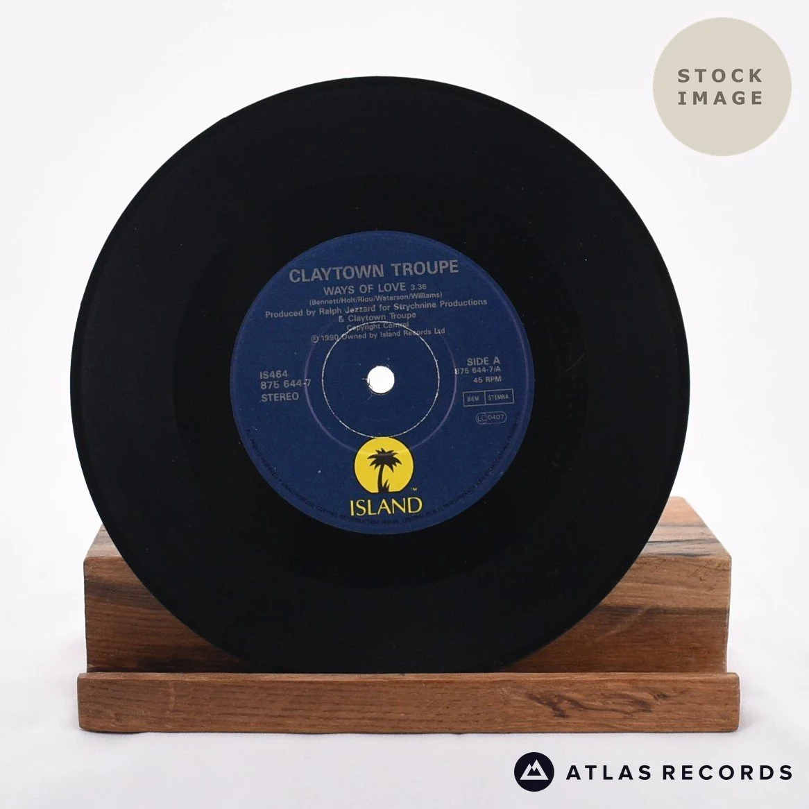 Claytown Troupe - Ways Of Love - 7" Vinyl Record - Image 3