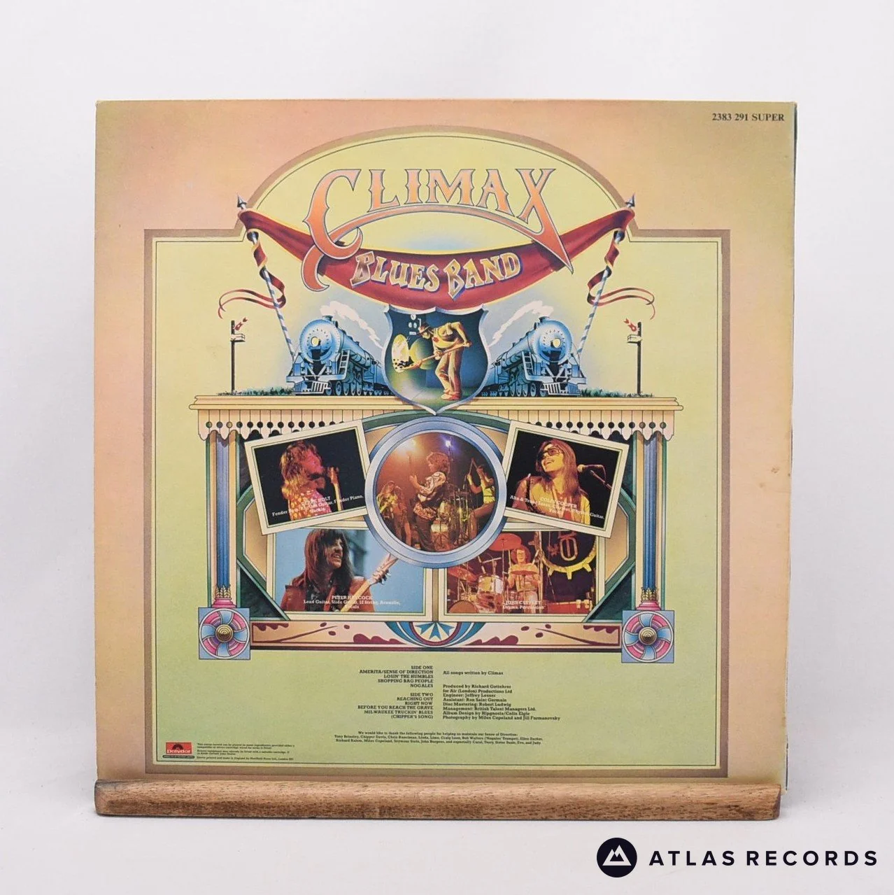 Climax Blues Band - Sense Of Direction - Bilbo LP Vinyl Record - EX/EX - Image 2