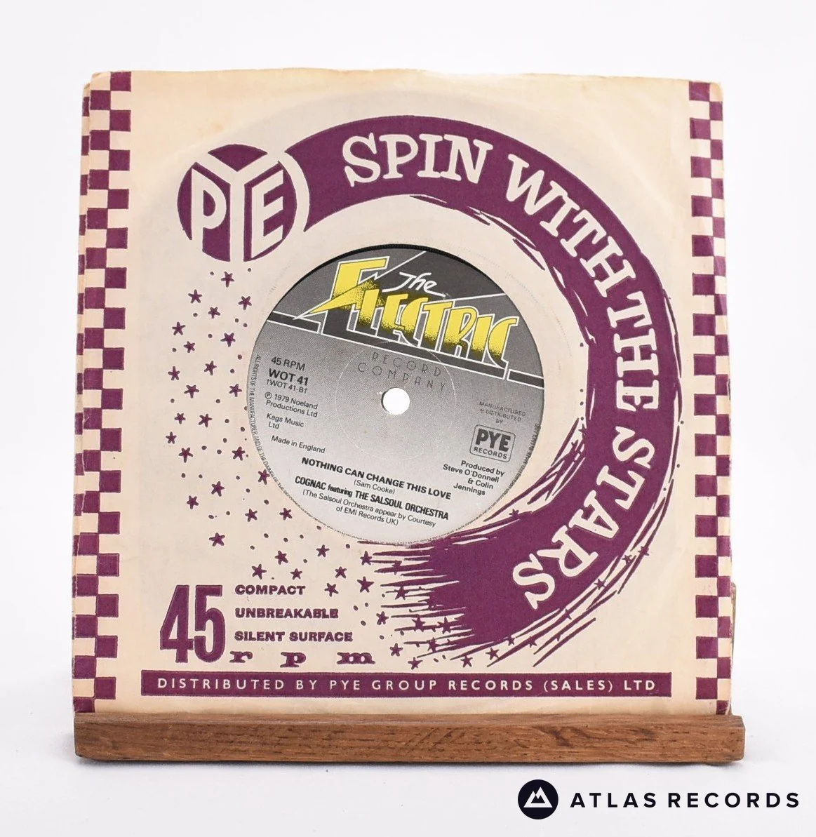 Cognac - How High - 7" Vinyl Record - VG+/EX - Image 2