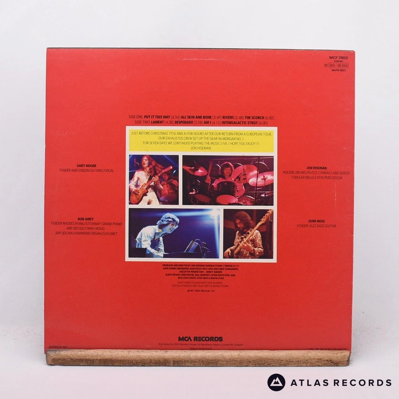 Colosseum II - Electric Savage - Htm LP Vinyl Record - VG+/VG+ - Image 2