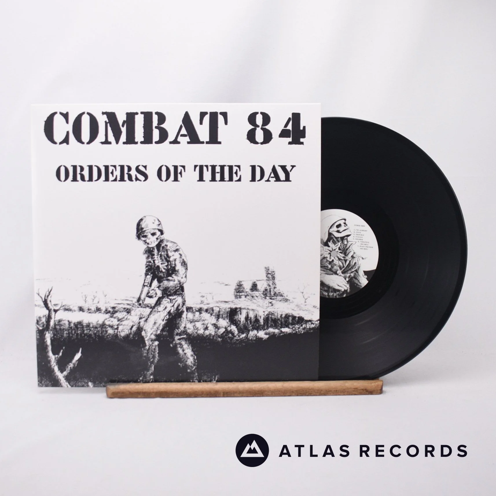 Combat 84 - Orders Of The Day - Limited Edition Repress LP Vinyl Record - NM/NM