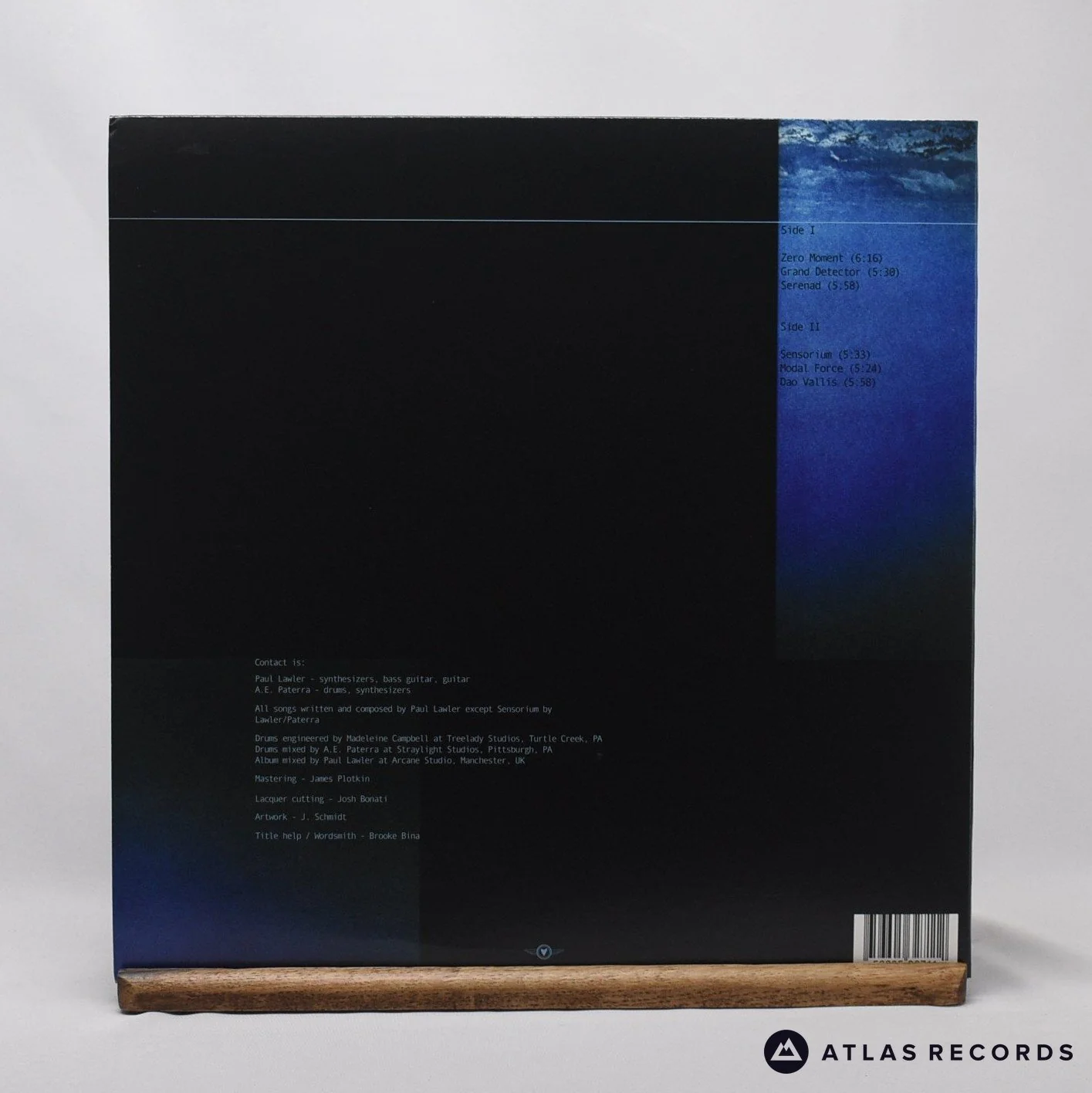 Contact - Zero Moment - LP Vinyl Record - EX/VG+ - Image 2