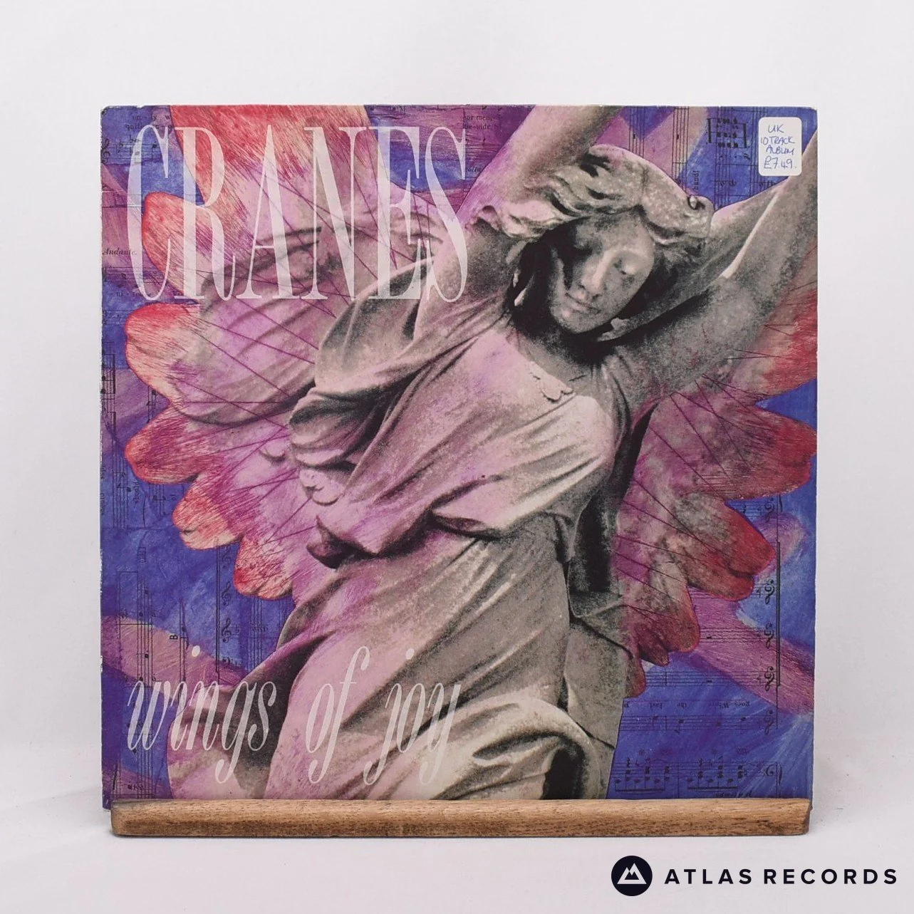 Cranes - Wings Of Joy - Townhouse LP Vinyl Record - EX/VG+ - Image 2