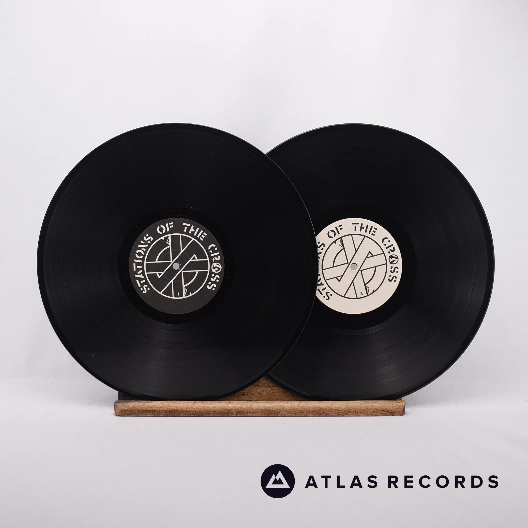 Crass - Stations Of The Crass - A-1 B-1 C-2 D-1 2 x 12" Vinyl Record - EX/EX - Image 4