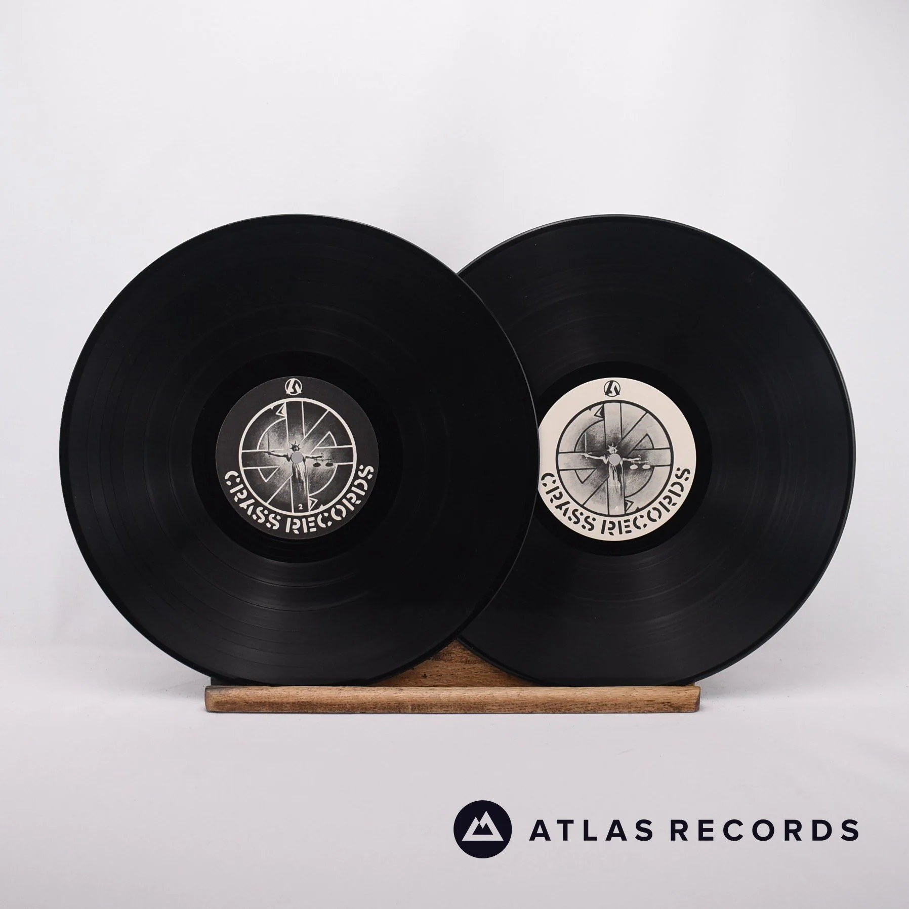 Crass - Stations Of The Crass - A-1 B-1 C-2 D-1 2 x 12" Vinyl Record - EX/EX - Image 5