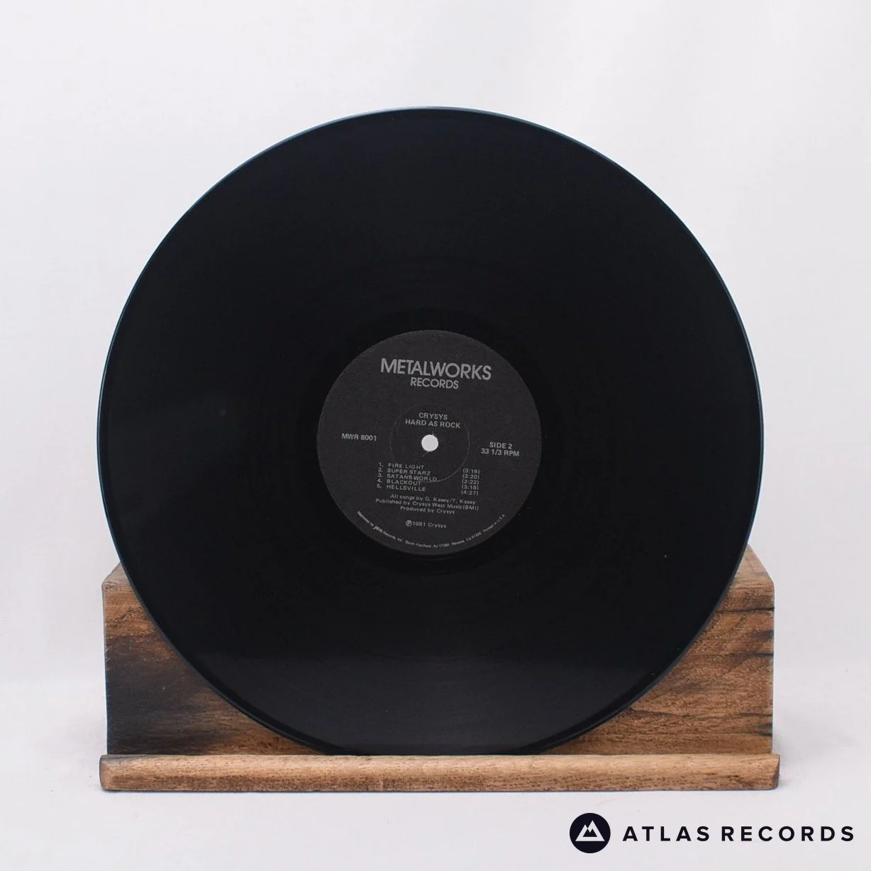 Crysys - Hard As Rock - Reissue LP Vinyl Record - EX/EX - Image 4