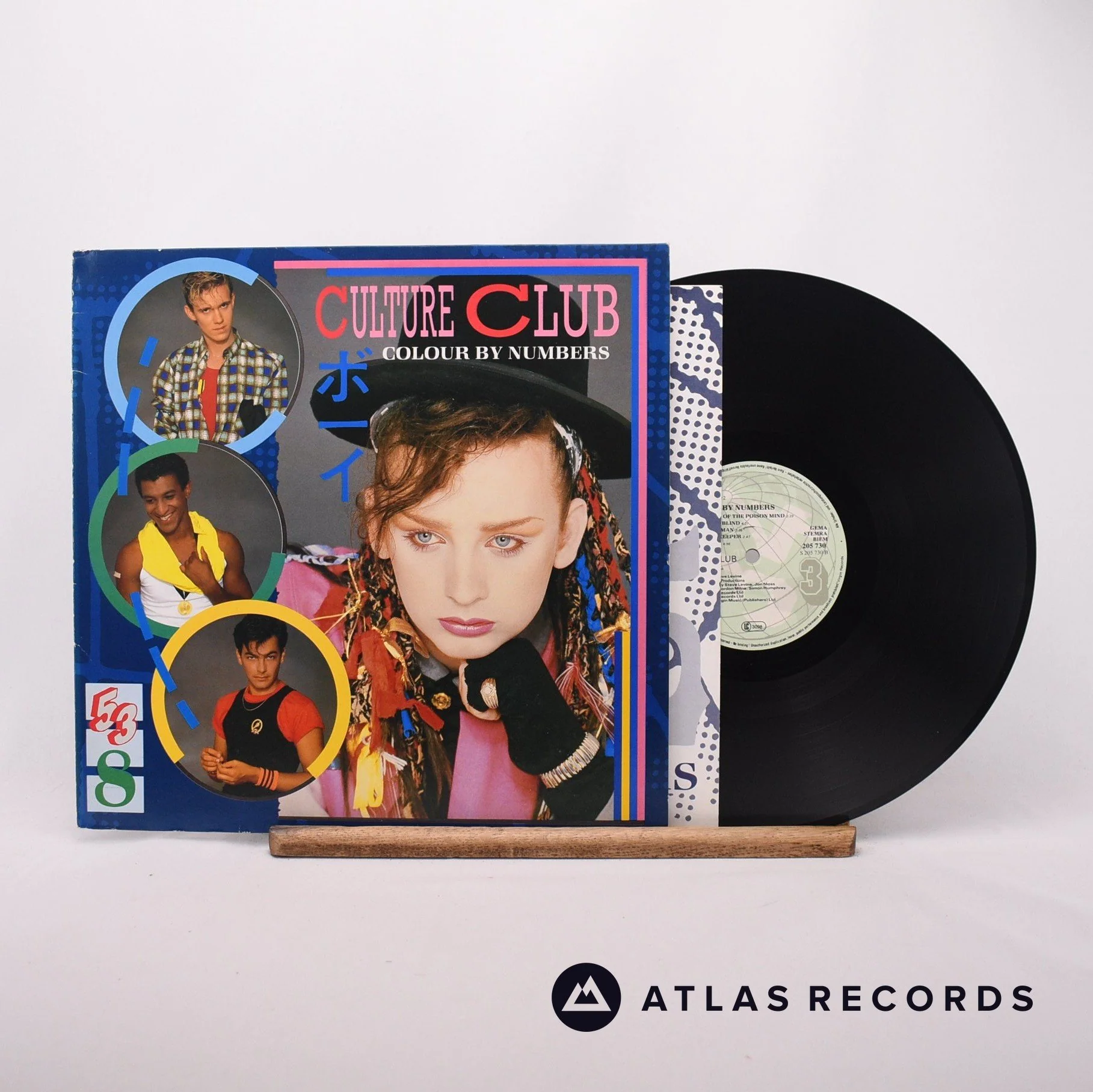 Culture Club - Colour By Numbers - Insert LP Vinyl Record - VG+/EX