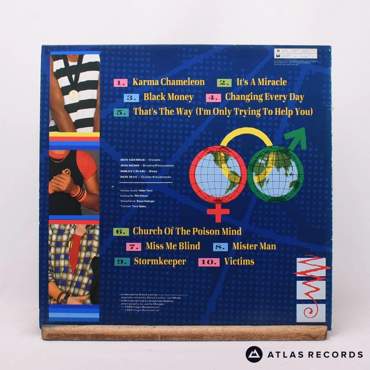 Culture Club - Colour By Numbers - Insert LP Vinyl Record - VG+/EX - Image 2