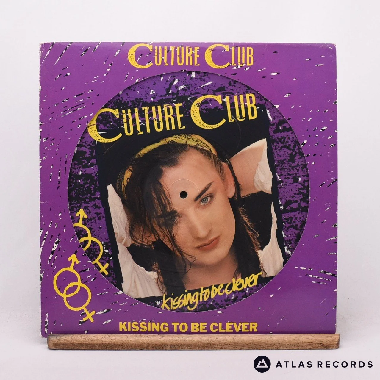 Culture Club - Kissing To Be Clever - Die-Cut Sleeve LP Vinyl Record - VG+/VG+