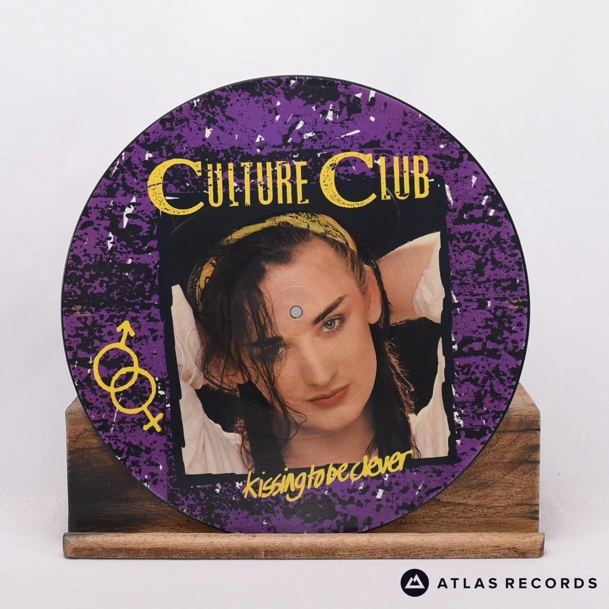 Culture Club - Kissing To Be Clever - Die-Cut Sleeve LP Vinyl Record - VG+/VG+ - Image 3