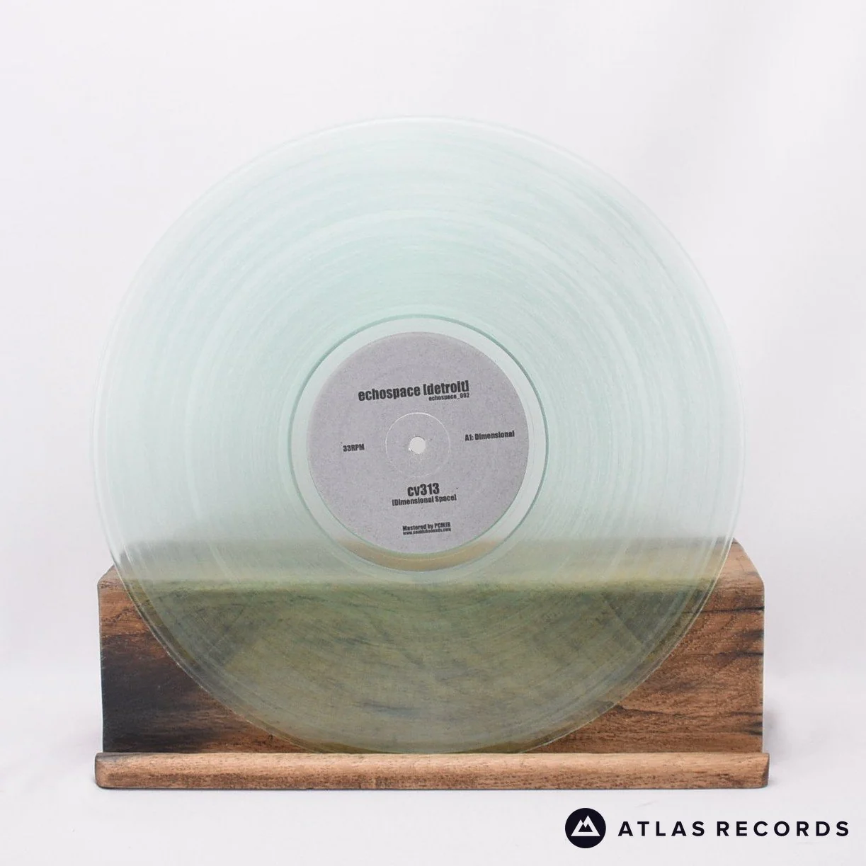 cv313 - Dimensional / Space - Green Translucent 12" Vinyl Record - EX